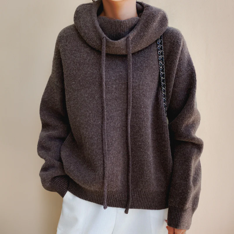 Damen warmer gemütlicher Hoodie in modernem und bequemen Design