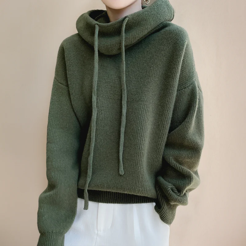 Damen warmer gemütlicher Hoodie in modernem und bequemen Design