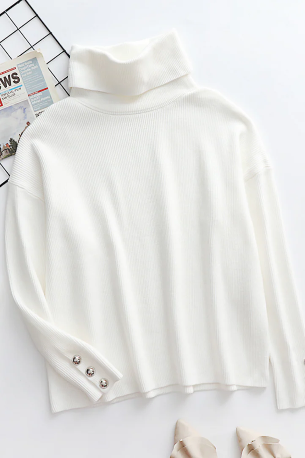 Damen warmer Herbstpullover in elegantem Design für kühle Tage