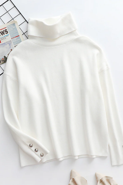 Damen warmer Herbstpullover in elegantem Design für kühle Tage