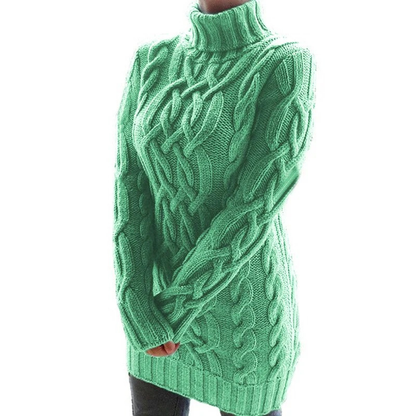 Damen Rollkragenpullover in warmem, zeitlosem Design für stilvolle Wintertage