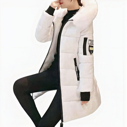 Damen warmer stilvoller Parka in elegantem Design