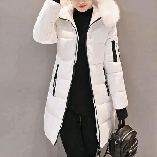 Damen warmer stilvoller Parka in elegantem Design
