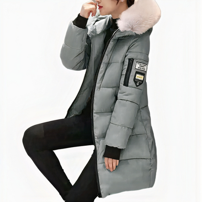Damen warmer stilvoller Parka in elegantem Design