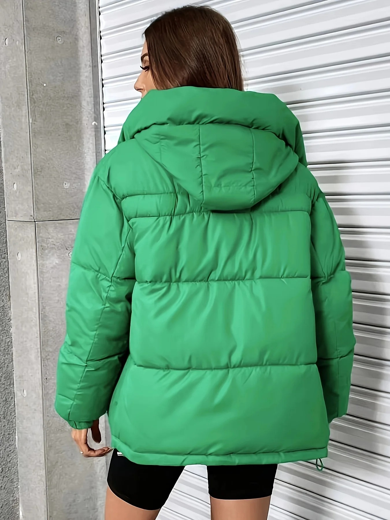 Damen warmer Winter-Steppmantel, stilvoll und komfortabel für kalte Tage