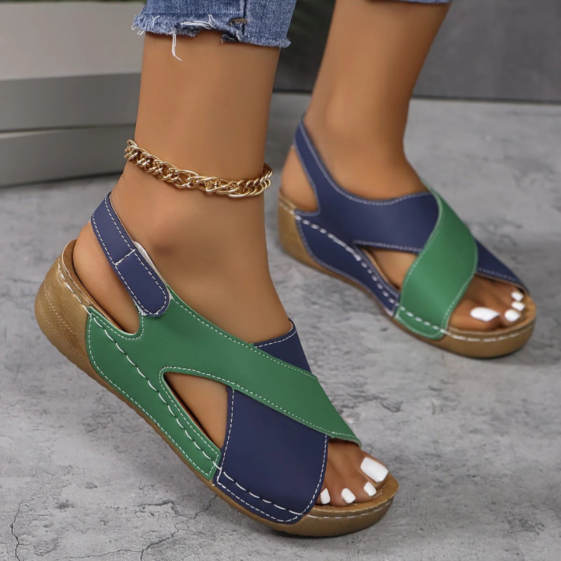 Damen wasserdichte Sommersandalen bequem für Sommeraktivitäten und Komfort