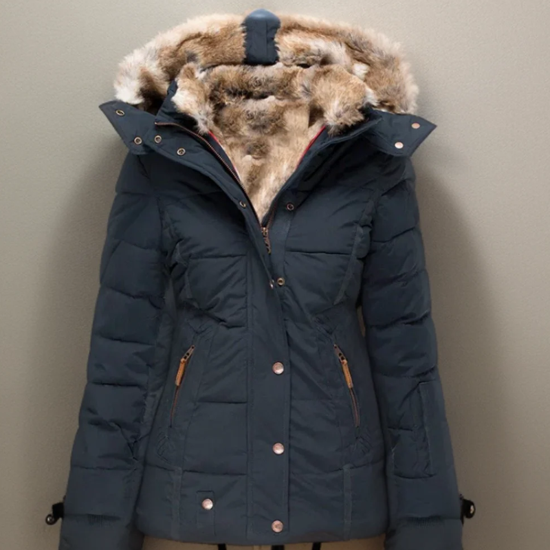 Damen wasserdichte Winterjacke für kalte und nasse Tage