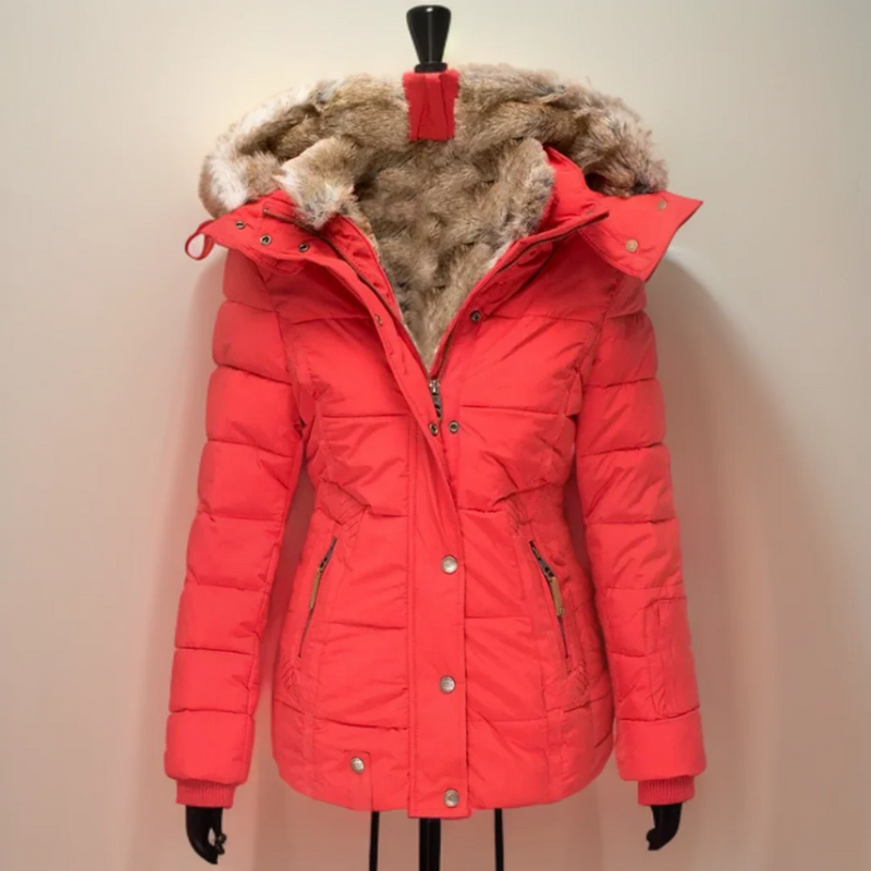 Damen wasserdichte Winterjacke für kalte und nasse Tage