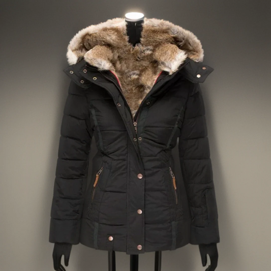 Damen wasserdichte Winterjacke für kalte und nasse Tage