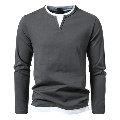Elegantes Langarmshirt für Herren | Lioren