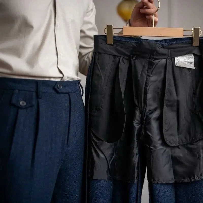 Herren Moderne Gerade Hose für elegante und vielseitige Outfits im Alltag und Beruf