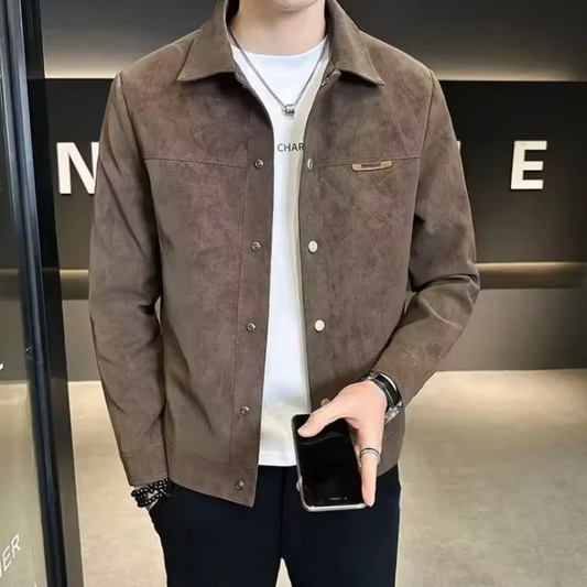 Elegante Freizeitjacke für Herren in klassischem Design, ideal für Alltag und Freizeit