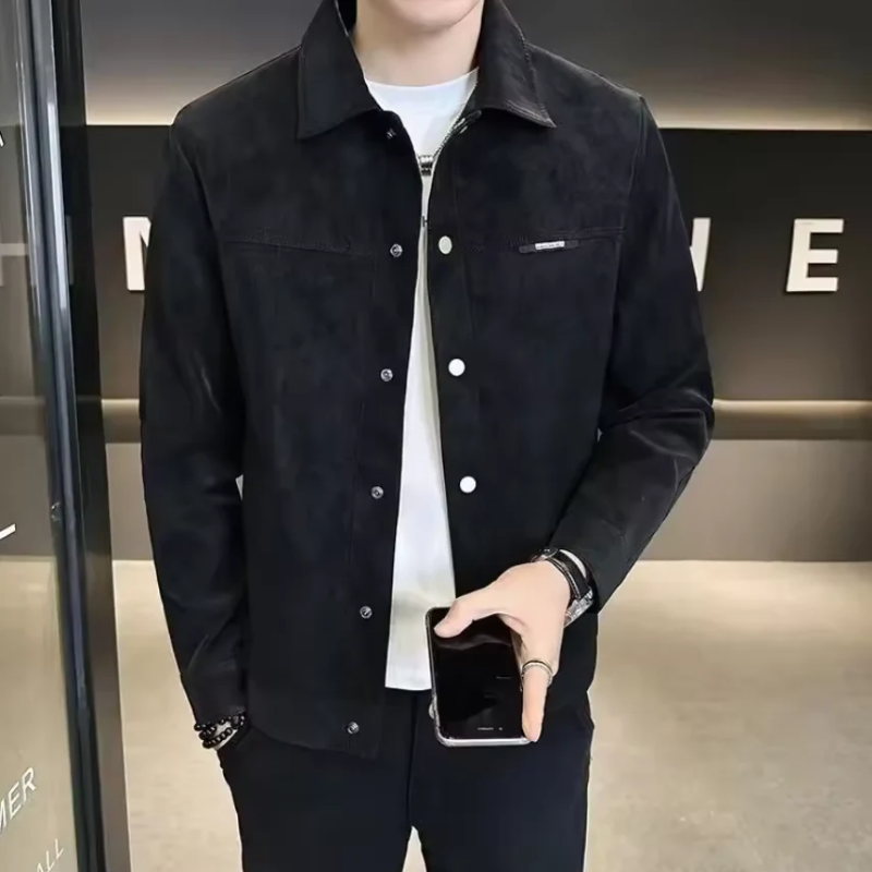 Elegante Freizeitjacke für Herren in klassischem Design, ideal für Alltag und Freizeit