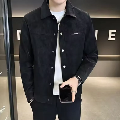 Elegante Freizeitjacke für Herren in klassischem Design, ideal für Alltag und Freizeit