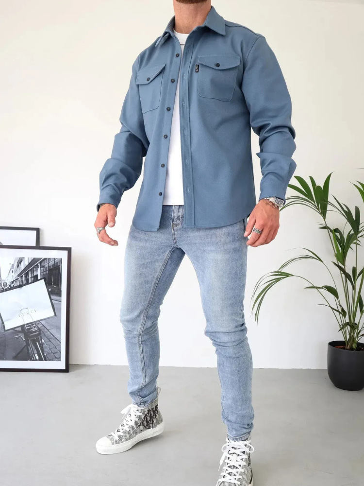 Elegante moderne Herrenjacke mit stilvollem Design für Alltag und Beruf