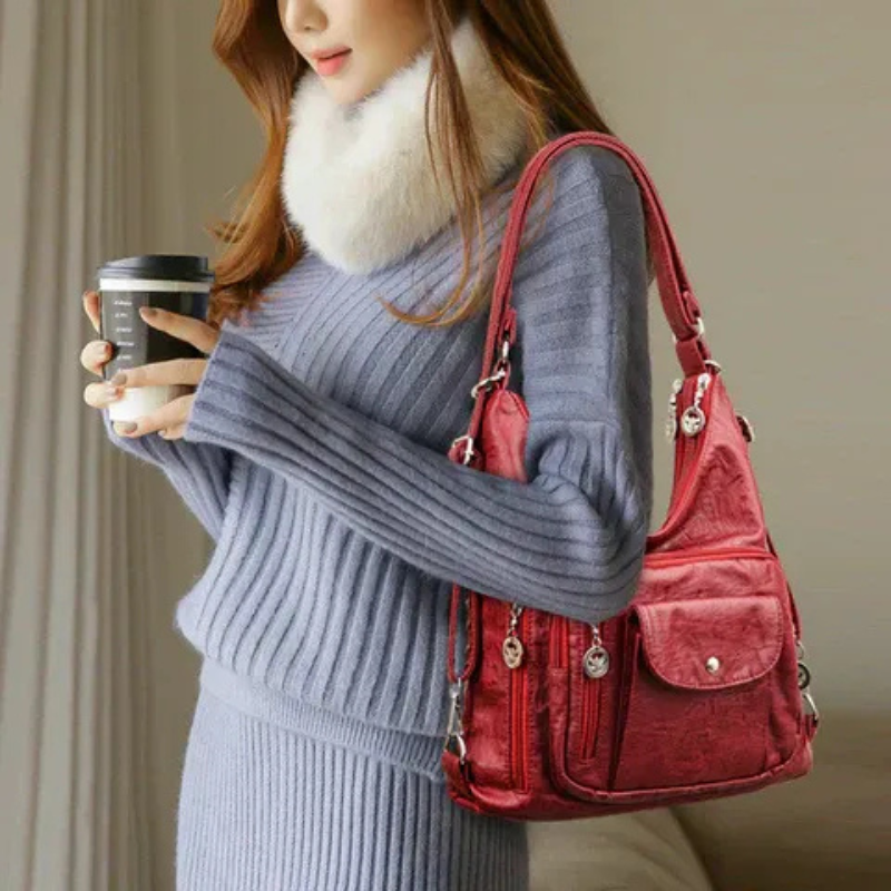 Elegante modische Handtasche für Damen mit praktischer Aufteilung und stilvollem Design