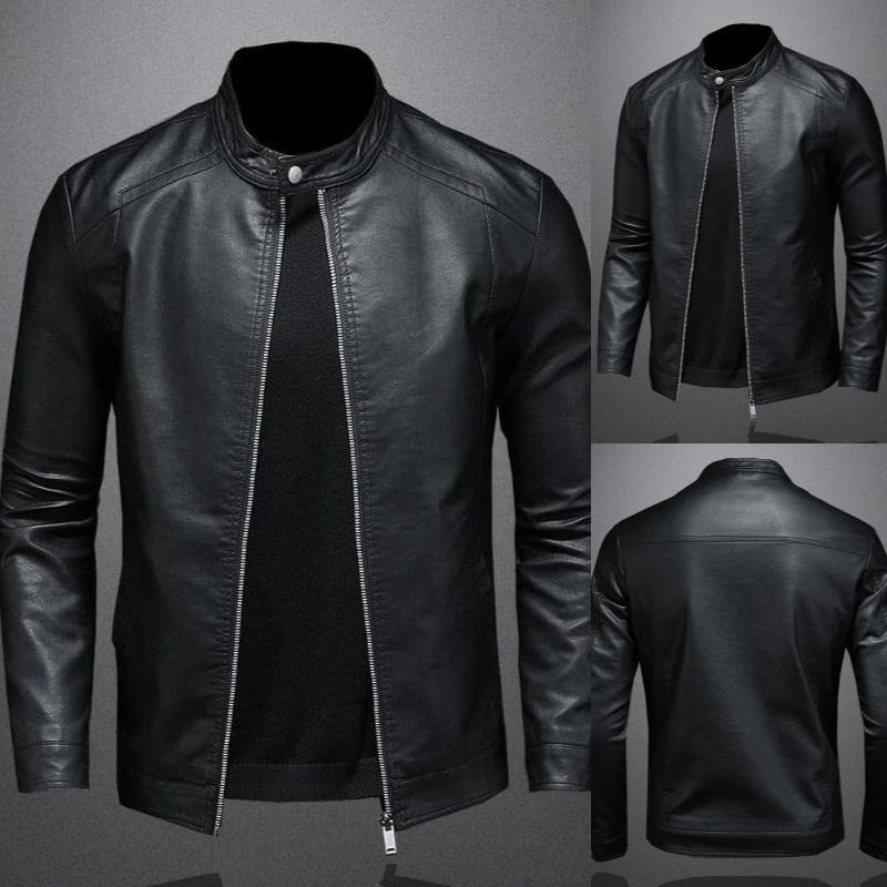 Elegante Motorradjacke für Herren mit modernem und markantem Design