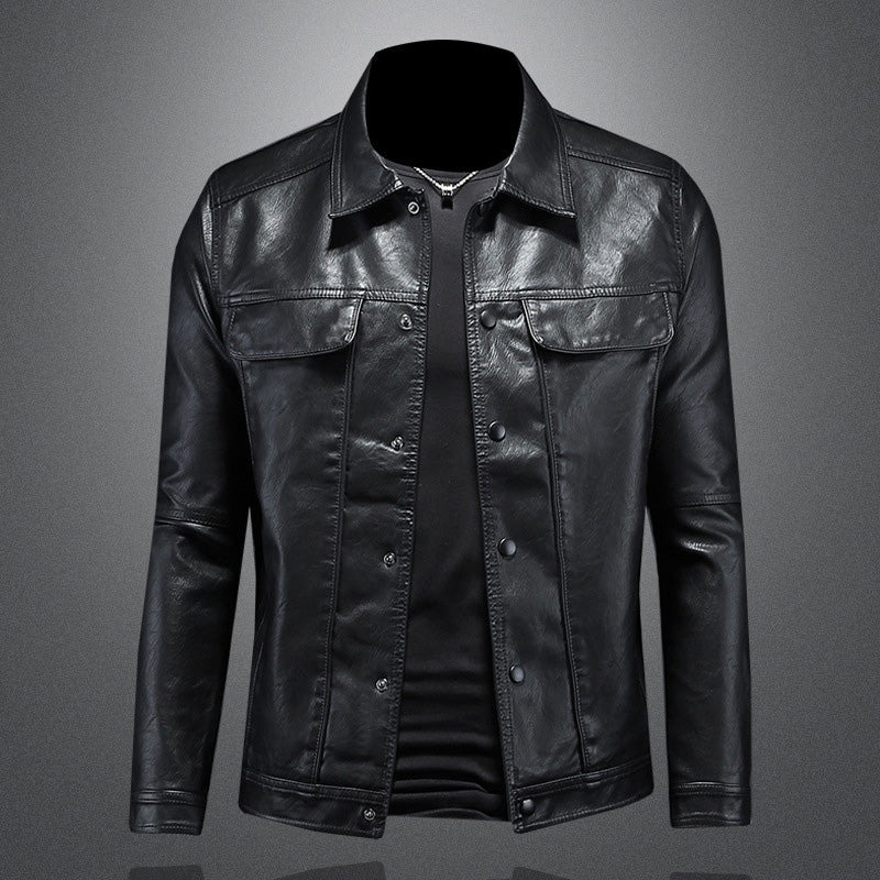 Elegante Motorradjacke für Herren, stilvoll und funktional für Fahrten und Freizeit