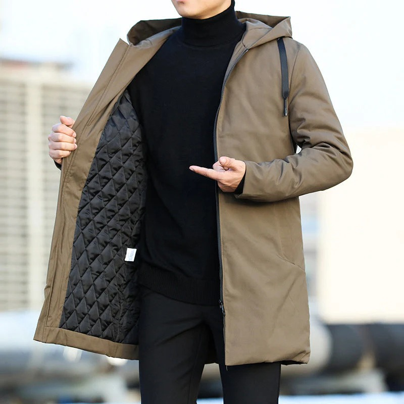Elegante Steppjacke für Herren in modernem Design für Alltag und Freizeit