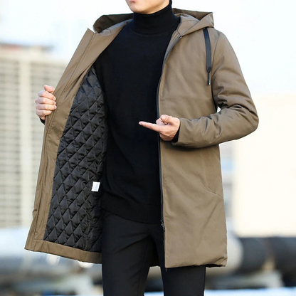 Elegante Steppjacke für Herren in modernem Design für Alltag und Freizeit