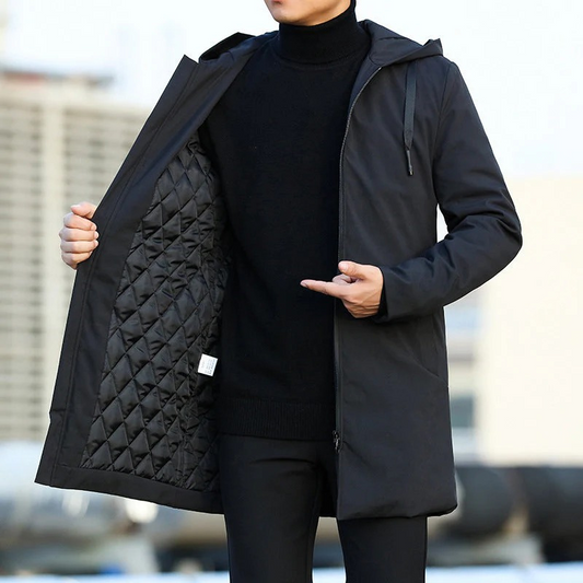 Elegante Steppjacke für Herren in modernem Design für Alltag und Freizeit
