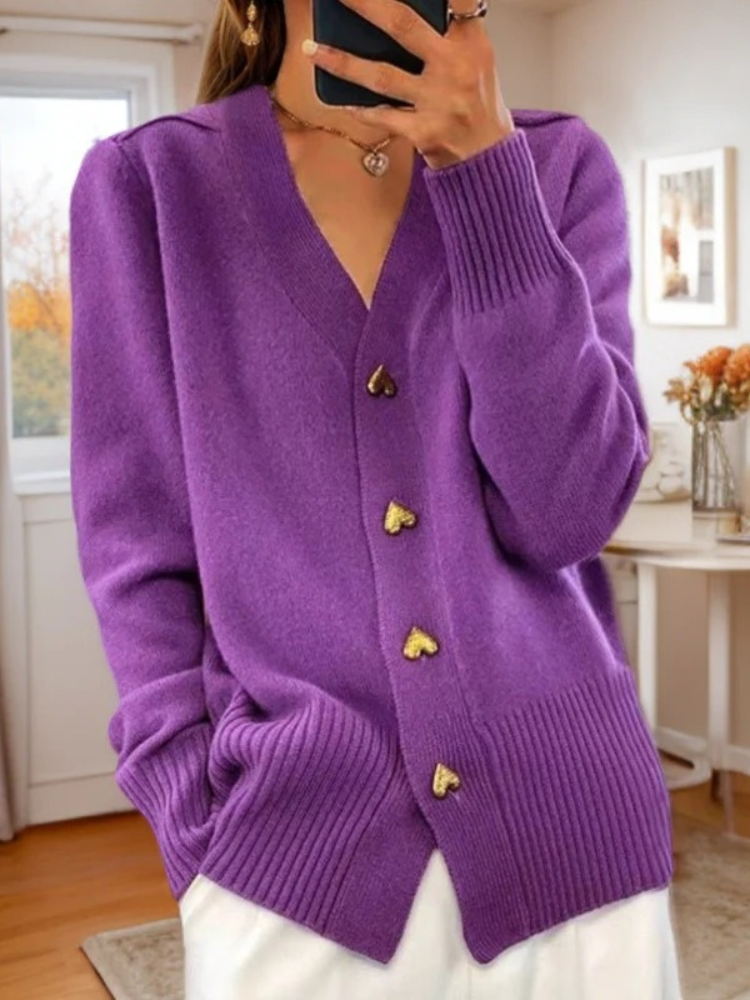  Elegante Strickjacke für Damen in zeitlosem Design für vielseitige Outfits