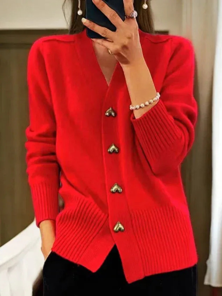  Elegante Strickjacke für Damen in zeitlosem Design für vielseitige Outfits