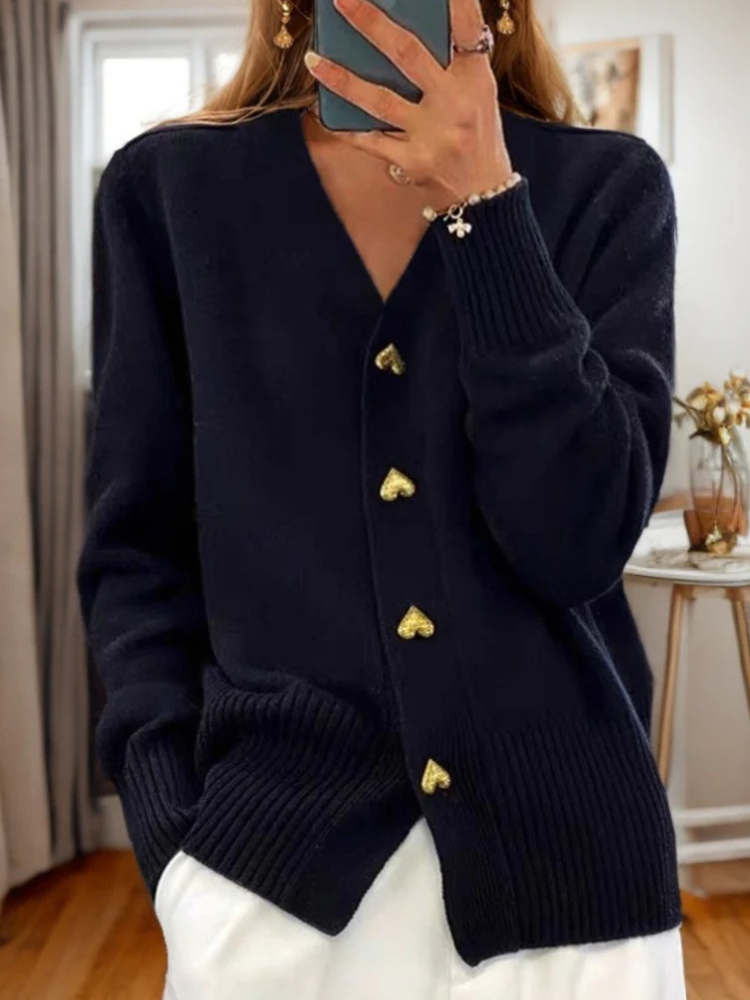  Elegante Strickjacke für Damen in zeitlosem Design für vielseitige Outfits