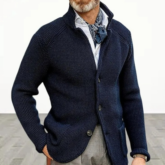 Elegante Vintage-Strickjacke für Herren in klassischem Design