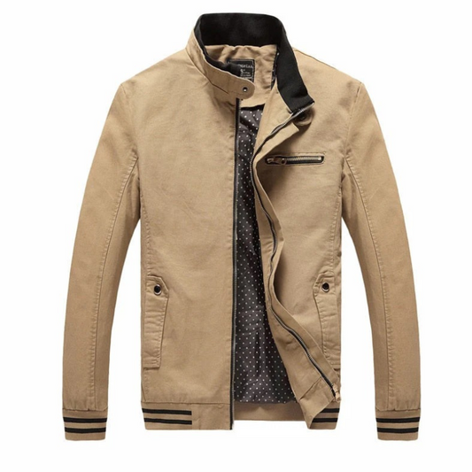Elegante warme Jacke für Herren in stilvollem Design und zuverlässigem Kälteschutz