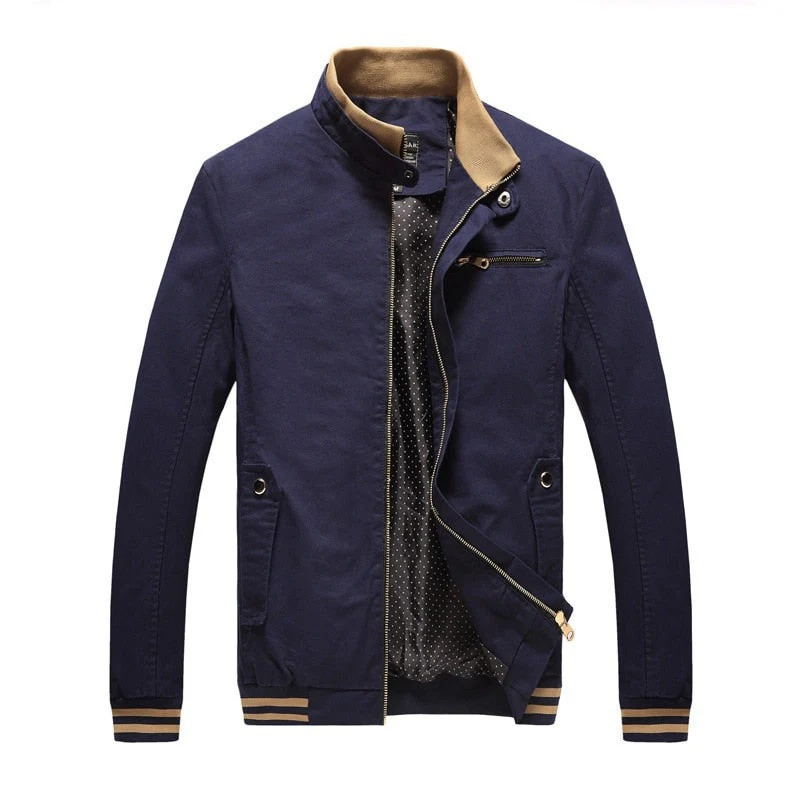 Elegante warme Jacke für Herren in stilvollem Design und zuverlässigem Kälteschutz