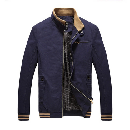 Elegante warme Jacke für Herren in stilvollem Design und zuverlässigem Kälteschutz