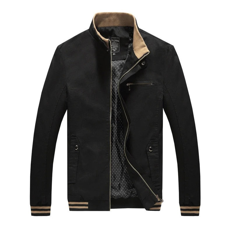 Elegante warme Jacke für Herren in stilvollem Design und zuverlässigem Kälteschutz