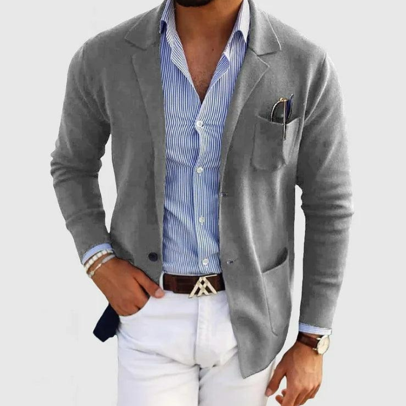 Eleganter Freizeitblazer für Herren in stilvollem Design