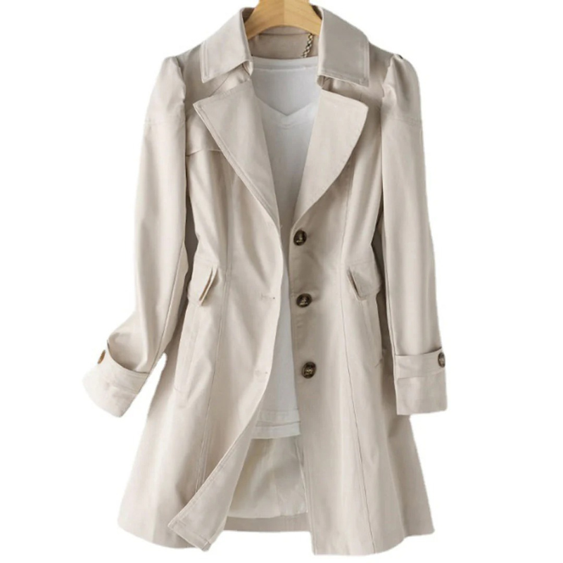 Eleganter Herbst-Trenchcoat für Damen in zeitlosem Design