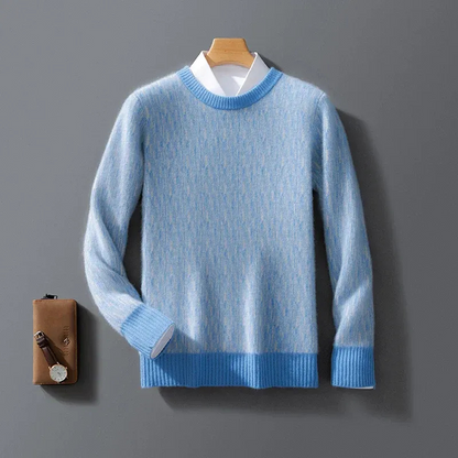 Eleganter Herbstpullover für Herren in stilvollem Design.