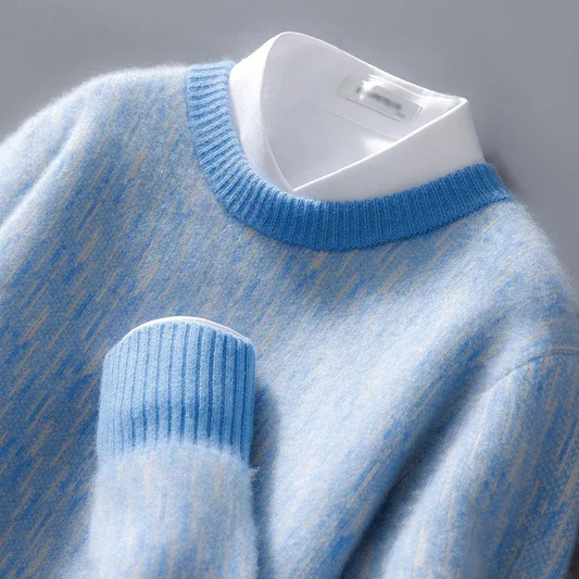 Eleganter Herbstpullover für Herren in stilvollem Design.
