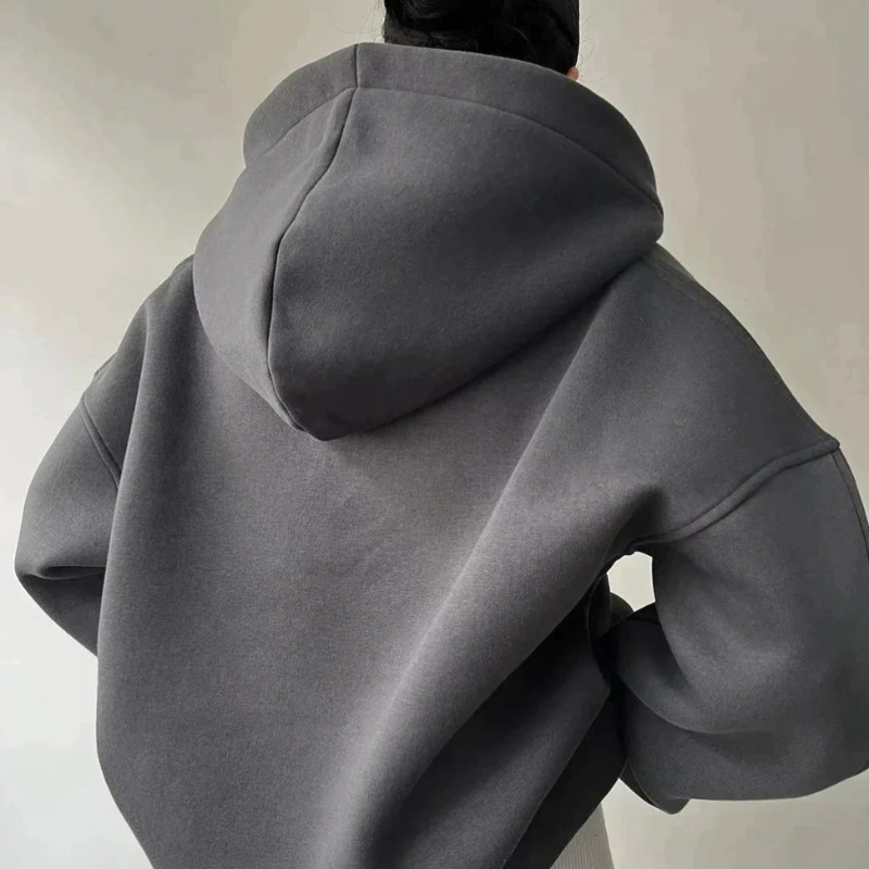Eleganter Kapuzenpullover für Damen, stilvoll und bequem für Alltag und Freizeit