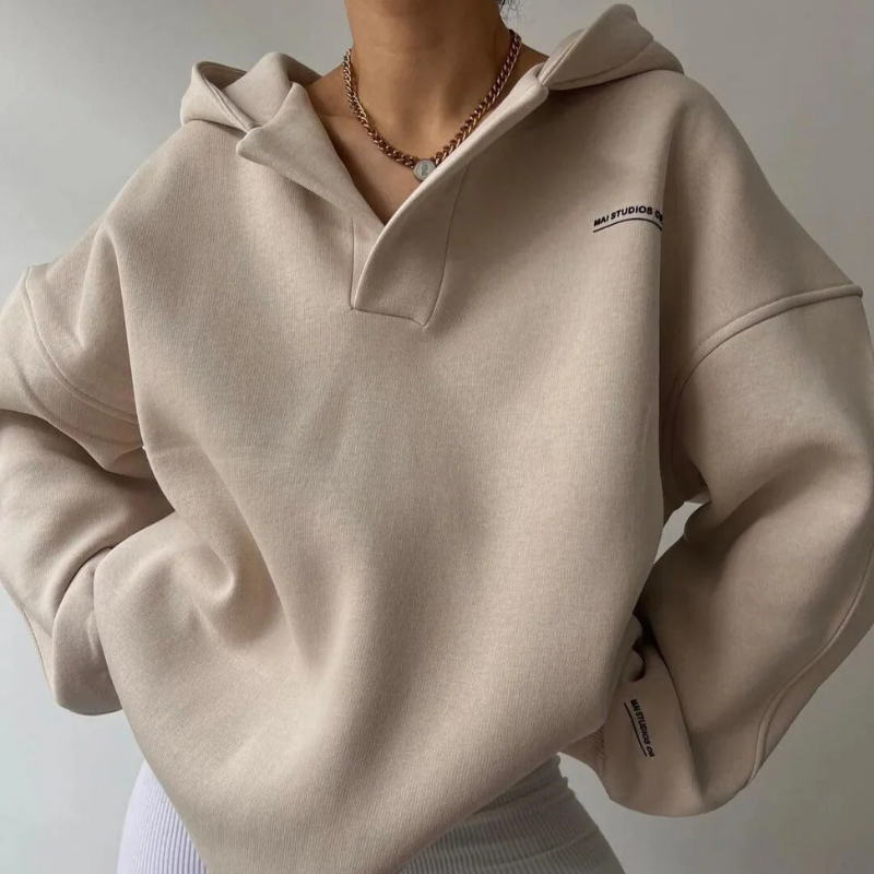 Eleganter Kapuzenpullover für Damen, stilvoll und bequem für Alltag und Freizeit