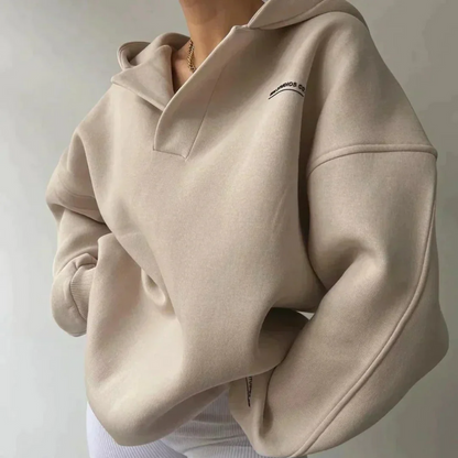 Eleganter Kapuzenpullover für Damen, stilvoll und bequem für Alltag und Freizeit