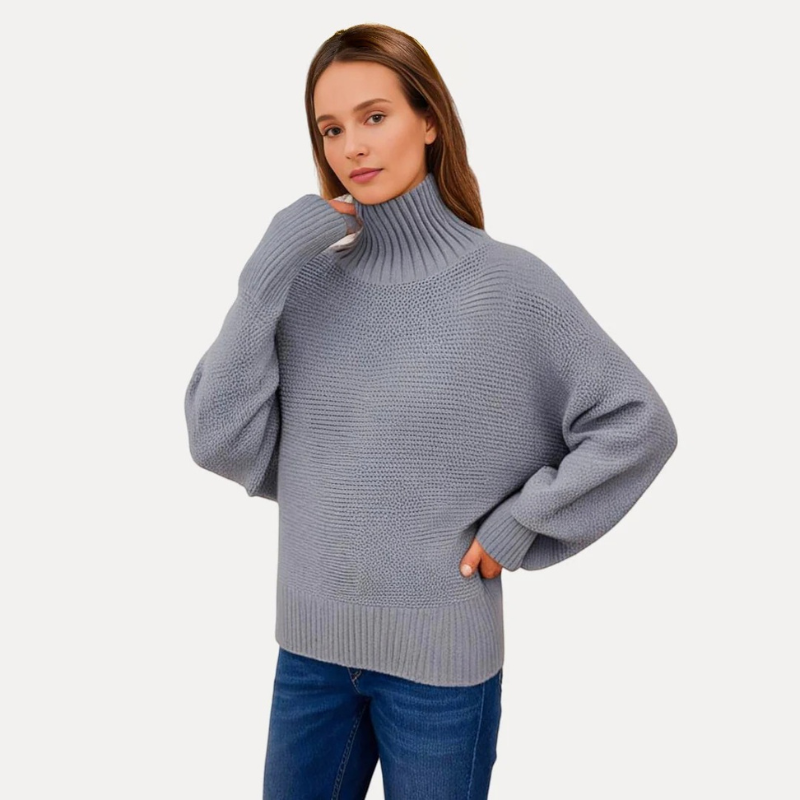 Eleganter Rollkragenpullover für Damen in zeitlosem Design
