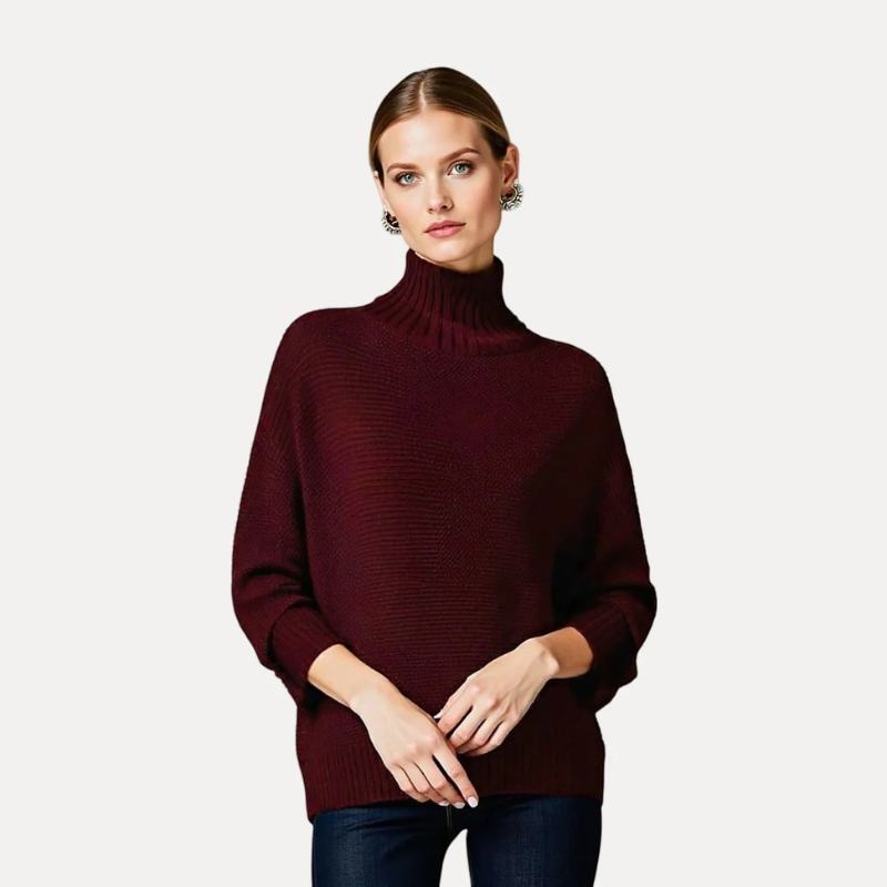 Eleganter Rollkragenpullover für Damen in zeitlosem Design
