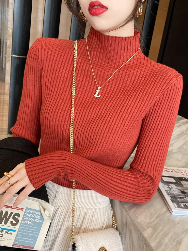Eleganter Rollkragenpullover für Damen in zeitlosem Design