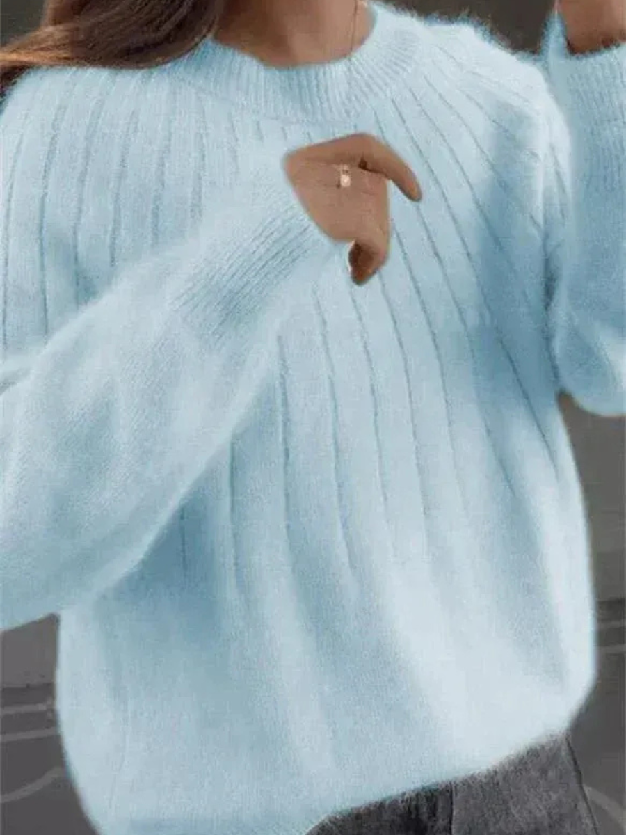 Eleganter weicher Damenpullover in zeitlosem Design