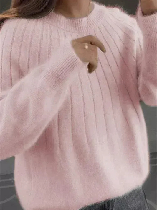 Eleganter weicher Damenpullover in zeitlosem Design