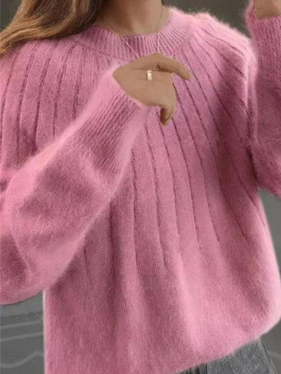 Eleganter weicher Damenpullover in zeitlosem Design