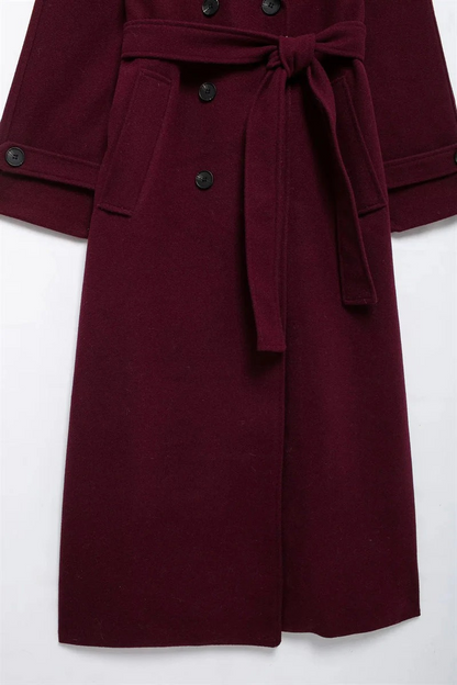 Eleganter Winter-Trenchcoat für Damen in stilvollem Design