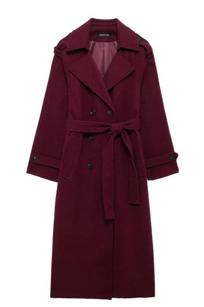 Eleganter Winter-Trenchcoat für Damen in stilvollem Design