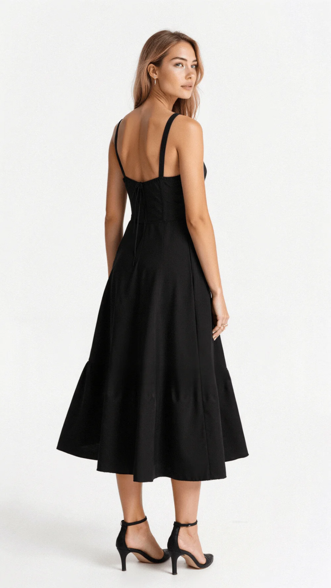 Elegantes Damen Korsett Sommerkleid für feminine und stilvolle Sommerauftritte