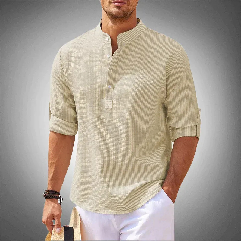 Elegantes Herrenhemd mit modernem Schnitt für stilvolle Alltags- und Business-Looks